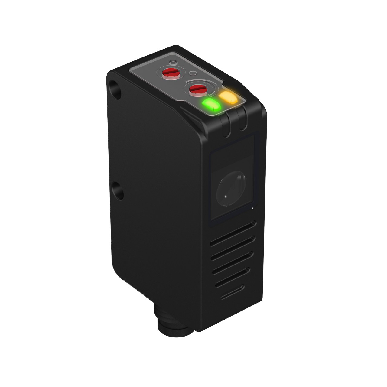 Banner Engineering Photoelectric Sensor; Polar Retro; Rectangular; 5-800mm Range; 10-30VDC; PNP; LO/DO Configurable; M8 QD